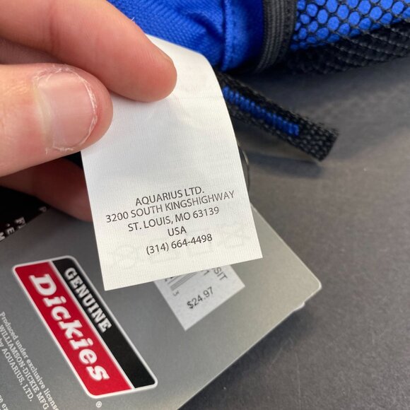 Dickies School Backpack Daypack, 2 side pockets for a water bottle Ergonomic Ne - Picture 7 of 16